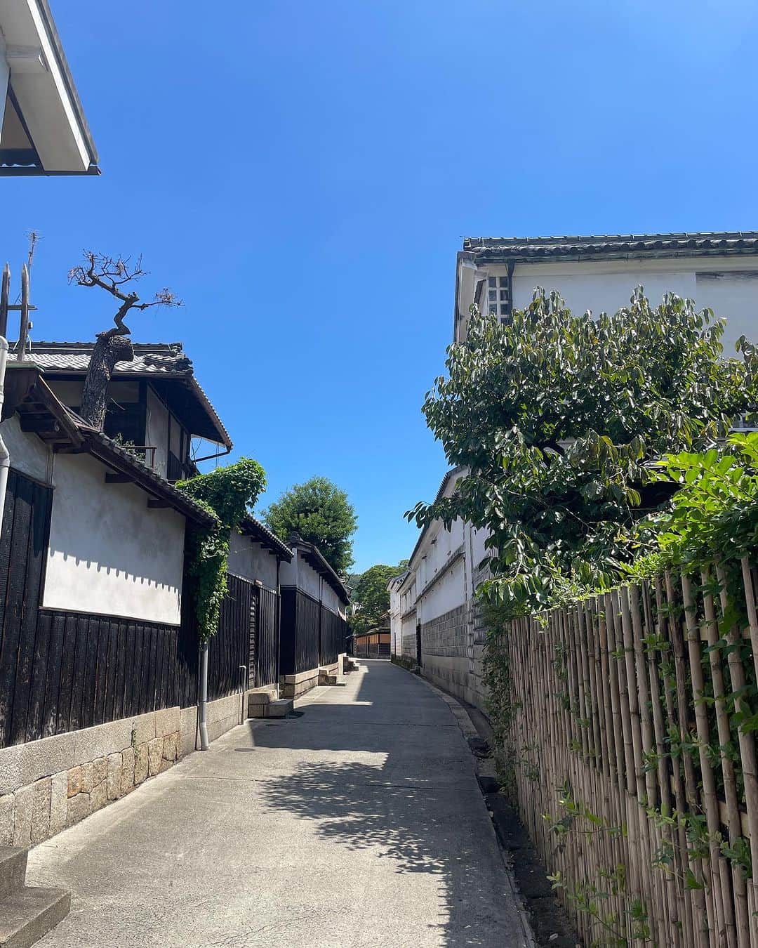 熊澤枝里子さんのインスタグラム写真 - (熊澤枝里子Instagram)「・ 夏の思い出🤍 家族で岡山・姫路の旅🚗 初めて行った、岡山県倉敷市の「美観地区」はとても美しかった✨  約50〜400年前の日本の歴史的な景観が残るエリア。 歩くだけでも楽しくて、好奇心も満たされて本当におススメです！！  古き良き日本の景観や建築を見て、その時代に生きてないのに懐かしいって思うのは不思議🥺 その土地で生きてきて、歴史の紡ぎがいつのまにか自分にも染み渡ってるってことよね。  エリア内にある「大原美術館」もとても素晴らしくておススメです！ もし美観地区に来たら必ず行った方がいい！ってほど。 教科書で見てきたような名画や名作家の作品が勢揃いしています。 「え、こんなに沢山の名作が日本にあるの？ しかも一部屋に所狭しと展示されてるって？！私営の美術館で？！」 と驚きました。 （エル･グレコ、ゴーギャン、モネ、マティス等） 創設者たちの心意気にも心打たれながら、感服🫡  私の母校は90年前に建てられた校舎だったんだけど、大原美術館は近しい時期に設立されたからかちょっと雰囲気が似ていた。懐かしい。。  #日本の古き良き風景  #日本の歴史 #美観地区 #岡山　#倉敷 #日本 #夏の思い出 #旅クマコ子」9月13日 16時43分 - kumazawa_eriko