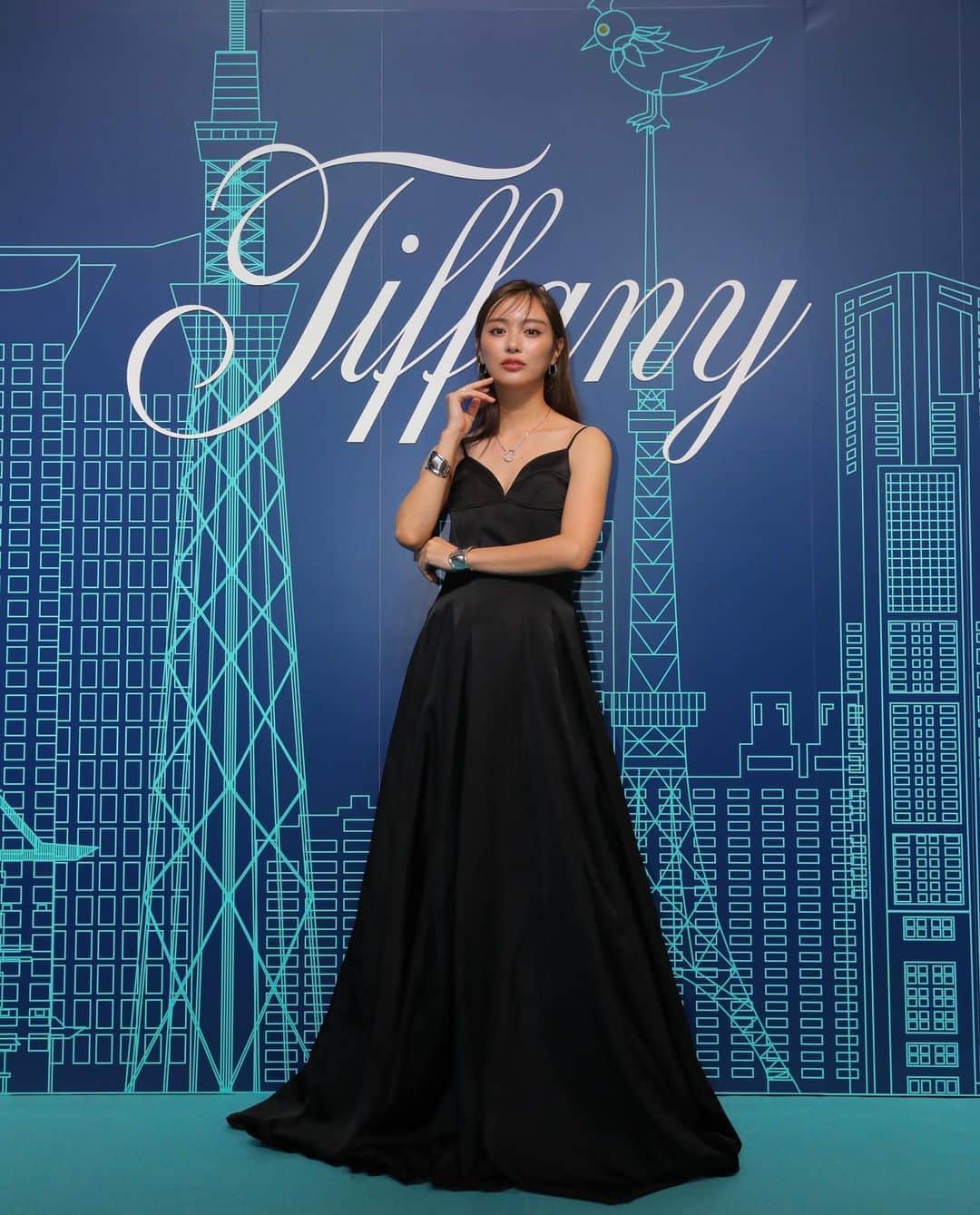 のインスタグラム：「@tiffanyandco ♡ TiffanyOmotesando opening event💍🤍  #Tiffanyandco  #TiffanyOmotesando  #TiffanyPartner」