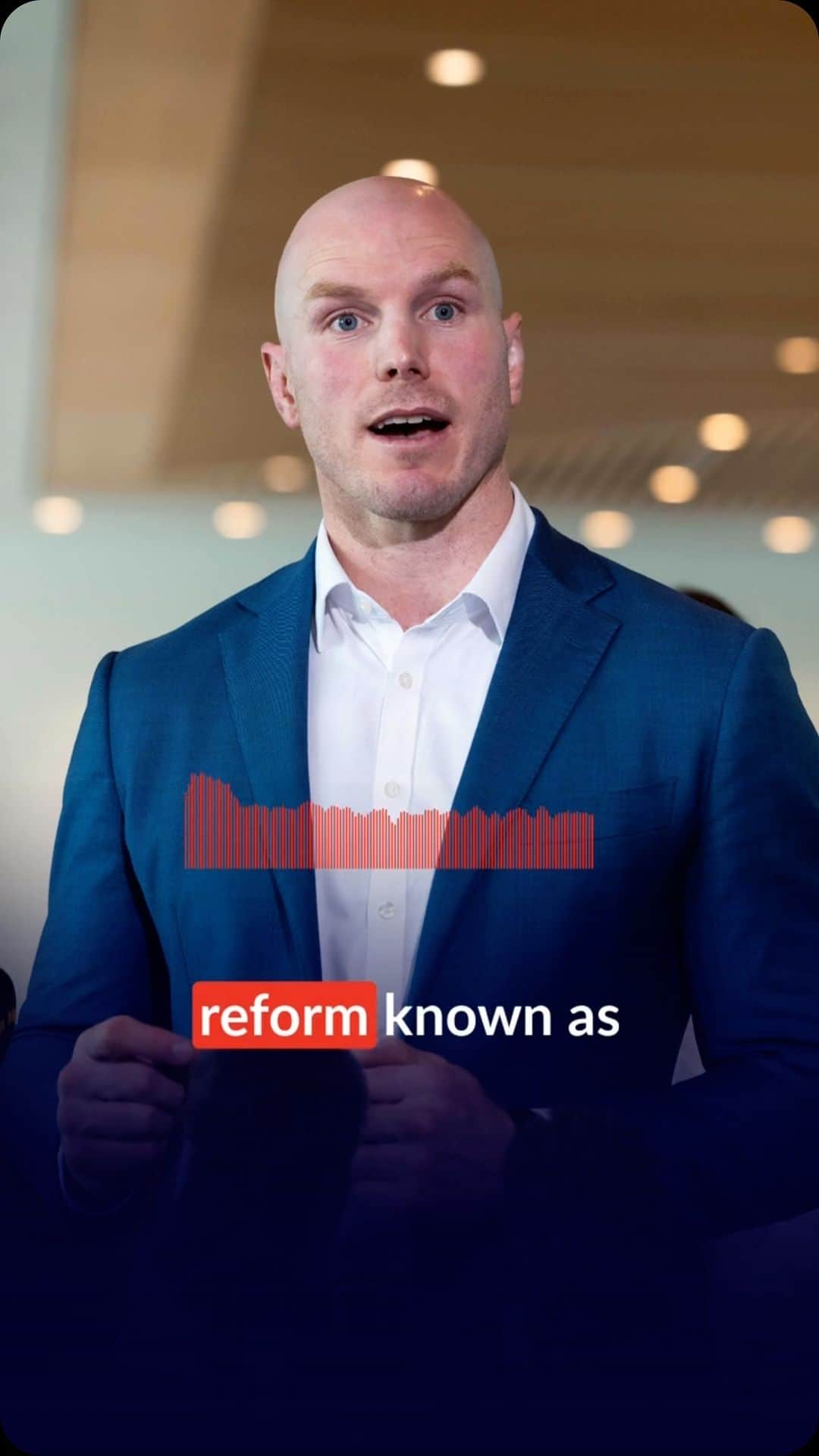 デビッド・ポーコックのインスタグラム：「First responders currently have to fight tooth & nail to prove their PTSD was caused by their job.  I welcome the changes in this Bill that would flip that burden of proof. We should take it out of the IR Omnibus Bill and get it done this year.」
