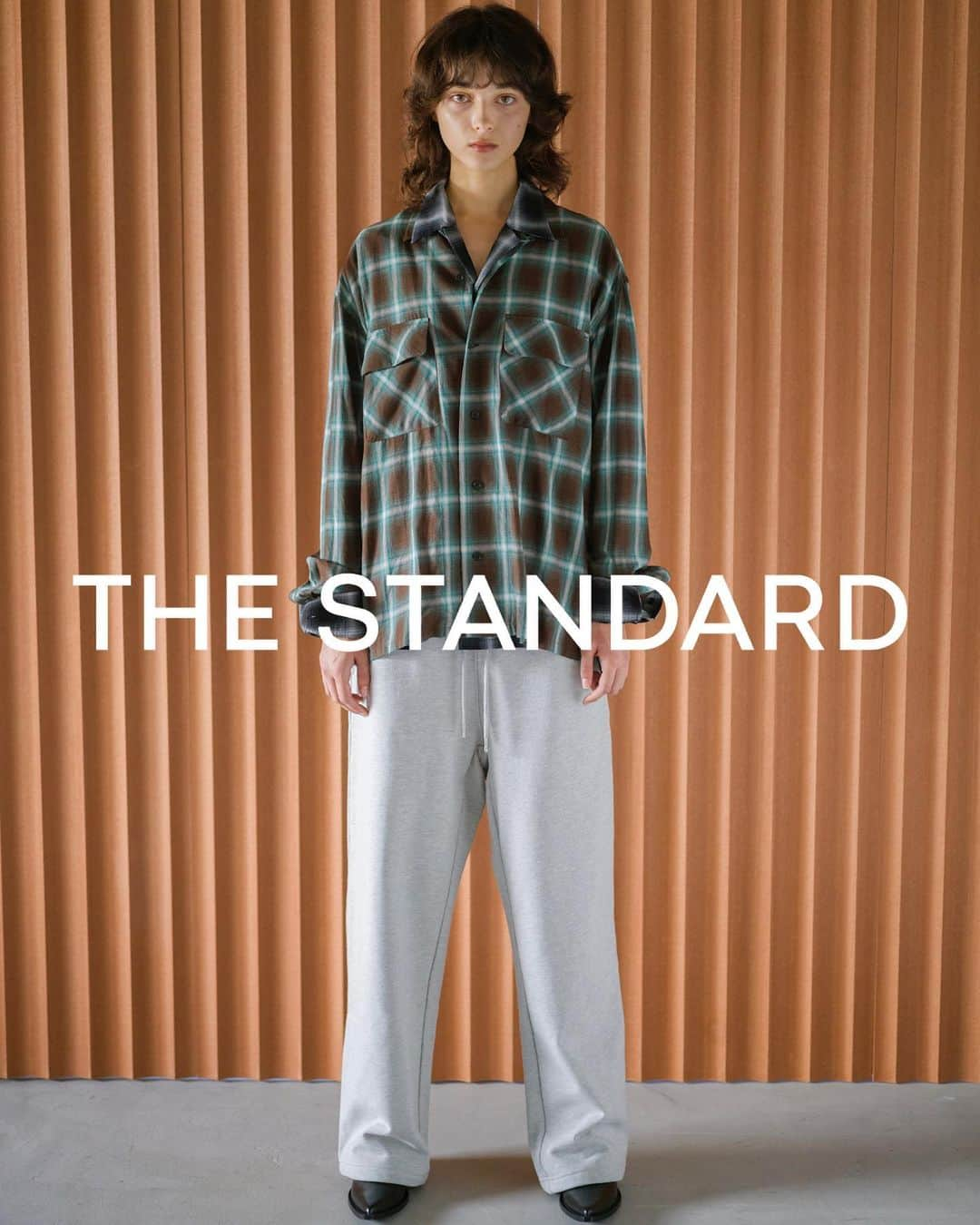 WEGOスタッフスナップのインスタグラム：「ㅤㅤㅤㅤㅤㅤㅤㅤㅤㅤㅤ ▪︎ombre check shirt ¥4,399(tax in) color:green check/black check size:M/L  _ #THESTANDARD #ザスタンダード」