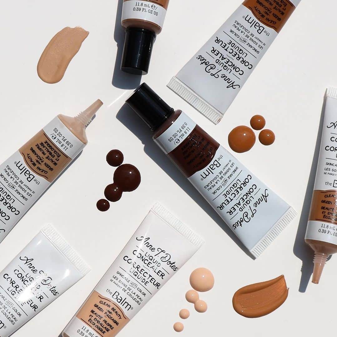 the Balmさんのインスタグラム写真 - (the BalmInstagram)「Your new go-to liquid concealer is HERE! Anne T. Dotes at it again, this time with a 26 beautiful shade range, clean liquid concealer. 🔥   ❤️ Conceals under-eye circles, redness and discoloration ❤️ Hyaluronic acid and mushroom extract for immediate moisture  ❤️ Vitamin C & E  for an antioxidant complexion boost  @thebalm #thebalm #cleanbeauty #greenpackaging #liquidconcealer #concealer」9月13日 9時48分 - thebalm