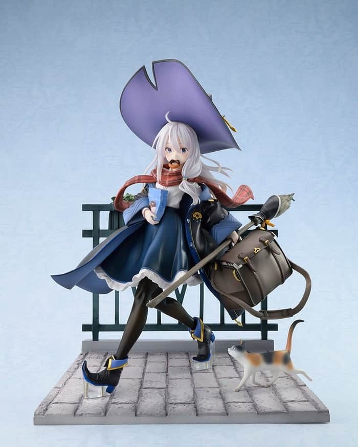 Tokyo Otaku Modeのインスタグラム：「Oh, to be a witch taking a walk with a big hat, some doughnuts, and a cat...  🛒 Check the link in our bio for this and more!   Product Name: Wandering Witch: The Journey of Elaina Elaina: DX Ver. 1/8 Scale Figure (Re-run) Series: Wandering Witch: The Journey of Elaina Manufacturer: BellFine Specifications: Painted, non-articulated, 1/8 scale ABS & PVC figure with base Height (approx.): 290 mm | 11.4"  #wanderingwitch #elaina #tokyootakumode #animefigure #figurecollection #anime #manga #toycollector #animemerch」
