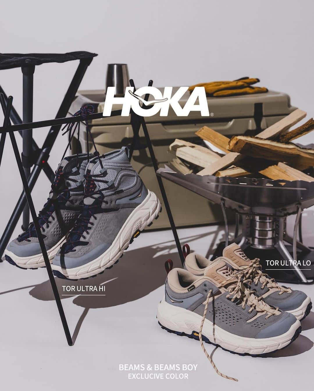 BEAMS MENさんのインスタグラム写真 - (BEAMS MENInstagram)「… HOKA  9.15（Fri.）Release 『TOR ULTRA LO』 『TOR ULTRA HI』 . 2009年にフランスにて誕生し、ランニングシューズを中心とした革新的なフットウエアを生み出し続けているブランド〈HOKA〉。ブランドのトップモデルとして人気のある『TOR ULTRA』の〈BEAMS〉エクスクルーシブカラーが今シーズンもリリース。 幅広いコーディネートに馴染みの良いカラーリングをまとった『TOR ULTRA LO』と『TOR ULTRA HI』の2型を展開。是非お見逃しなく！ . @hoka @hoka_japan @beams_official @beams_mens_casual #hoka #beams #torultralo #torultrahi」9月13日 11時13分 - beams_mens_casual