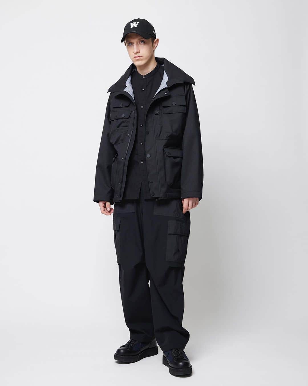 のインスタグラム：「_ White Mountaineering®︎ 23AW Collection  WM2373207 SAITOS 3L LUGGAGE JACKET  #whitemountaineering  #saitos #luggagejacket」