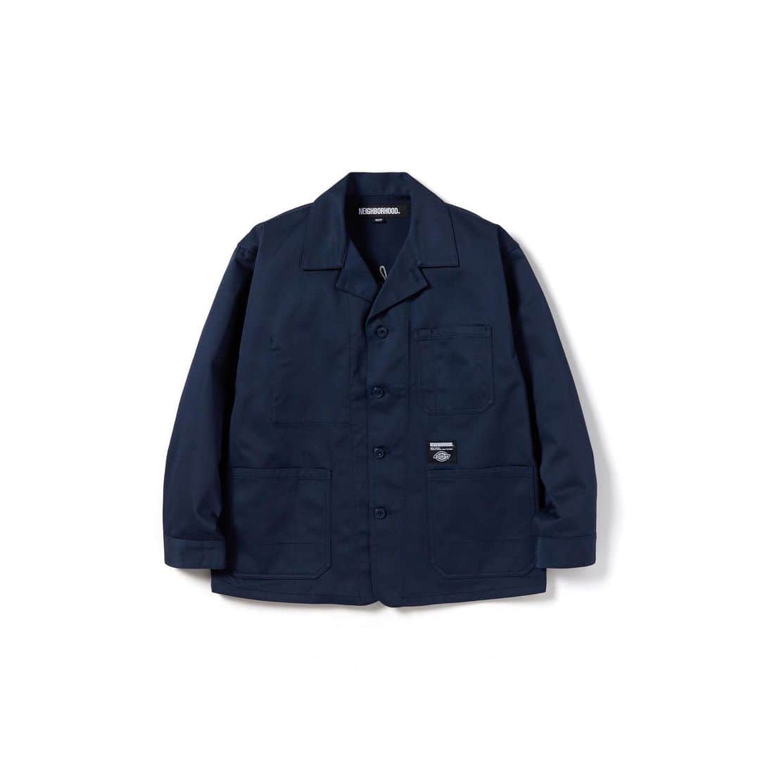 のインスタグラム：「NEIGHBORHOOD® | Dickies //NH X DICKIES . COVERALL JACKET//  9月16日（土） NEIGHBORHOOD 取り扱い店舗  9月19日（火） Dickies Japan公式オンラインストア 👉 dickies.jp  @neighborhood_official #neighborhood #nbhd #craftwithpride #dickies #ディッキーズ」