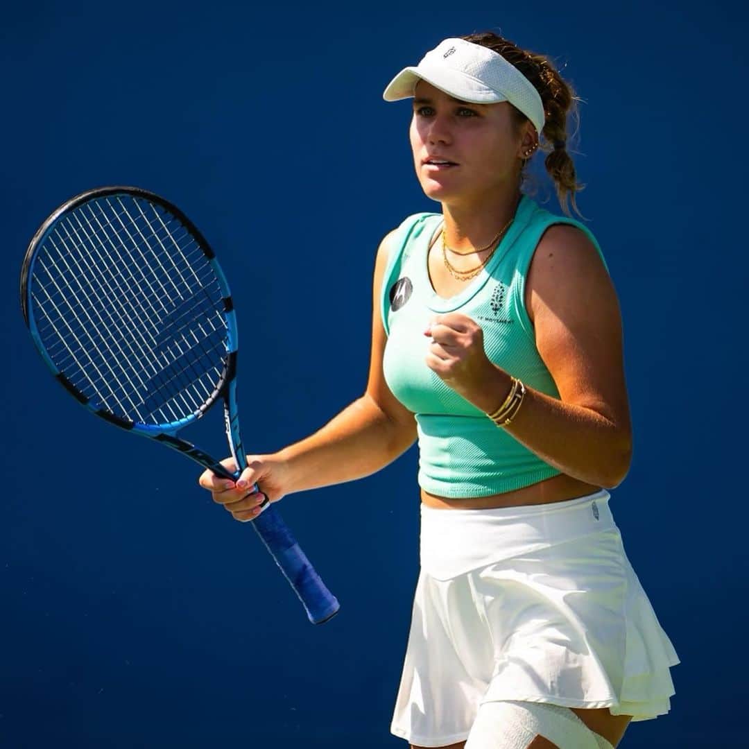 ソフィア・ケニンのインスタグラム：「R1 in SD ✅💪🏻💥☀️」