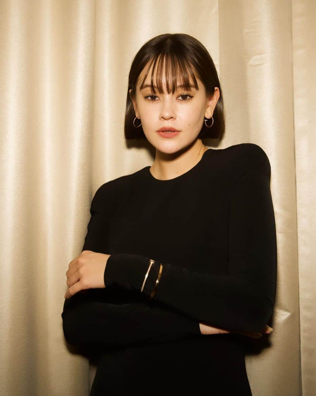 のインスタグラム：「Tiffany Omotesando 🩵 @tiffanyandco  #Tiffanyandco  #TiffanyOmotesando #TiffanyPartner 🩵  --------------------------- 👗: @balenciaga  ST : @linonakamura_  HM : @sayoko_yoshizaki」
