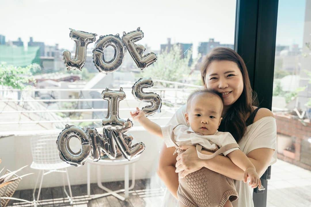 君島良夫さんのインスタグラム写真 - (君島良夫Instagram)「Joe's 1st birthday👶🏻🎂  📷: @sayuris_photography」9月13日 13時30分 - yosh_10