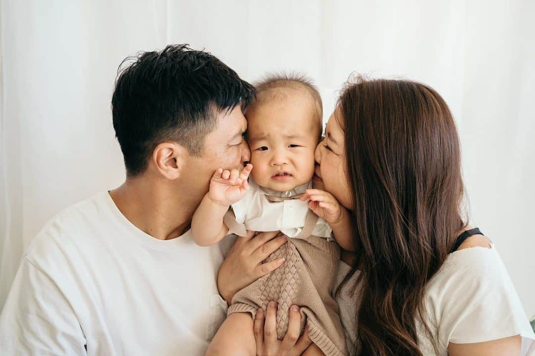 君島良夫のインスタグラム：「Joe's 1st birthday👶🏻🎂  📷: @sayuris_photography」