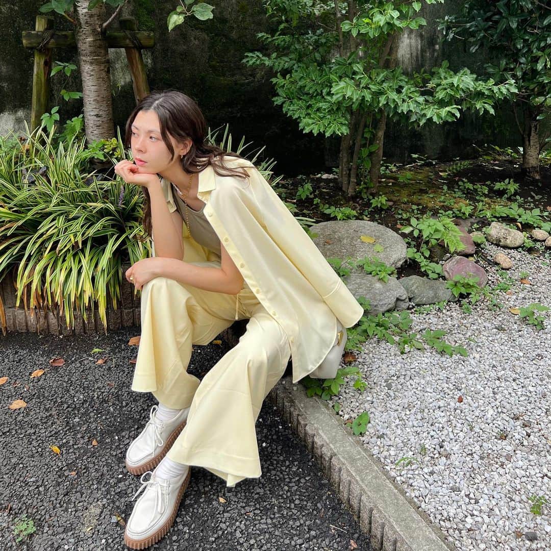 エモン・久瑠美さんのインスタグラム写真 - (エモン・久瑠美Instagram)「COS aw23 💛  @cosstores_jp  #COSJapan」9月13日 14時15分 - kurumixo_
