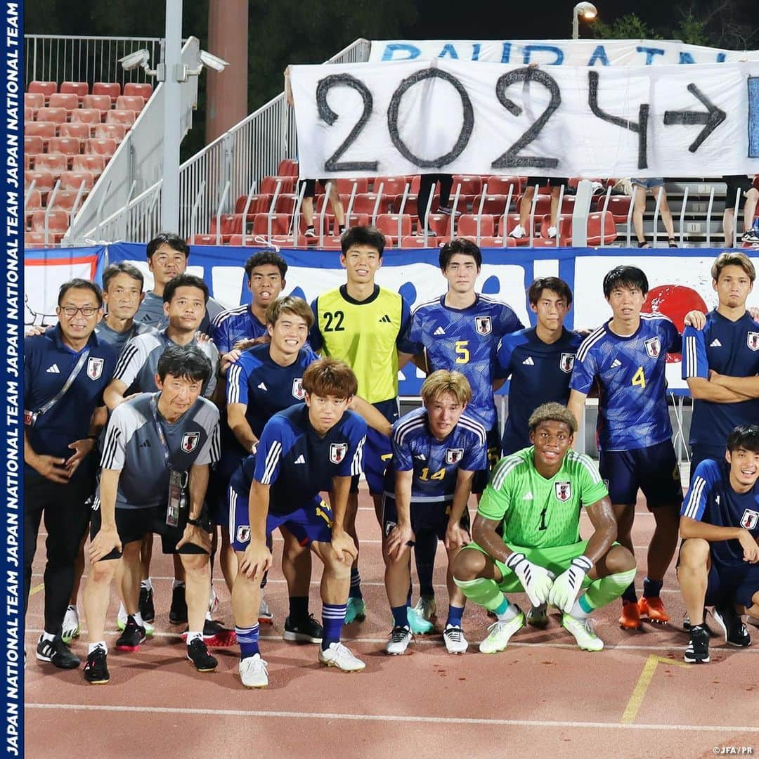 日本サッカー協会さんのインスタグラム写真 - (日本サッカー協会Instagram)「. 🔹#U22日本代表🔹 【2023.9.12 Match Report✍️】  『#AFCU23 #アジアカップ カタール 2024予選』第3戦、バーレーン代表と対戦🇯🇵⚔️🇧🇭 チャンスをつくるも0-0で試合終了。  2勝1分でグループ首位となり、『AFC U23 アジアカップ カタール 2024』の出場権を獲得しました💪  詳しいレポートはプロフィールのJFA公式サイト『JFA.jp』から✍  #夢への勇気を #jfa #daihyo #サッカー日本代表 #サッカー #soccer #football #⚽」9月13日 14時19分 - japanfootballassociation