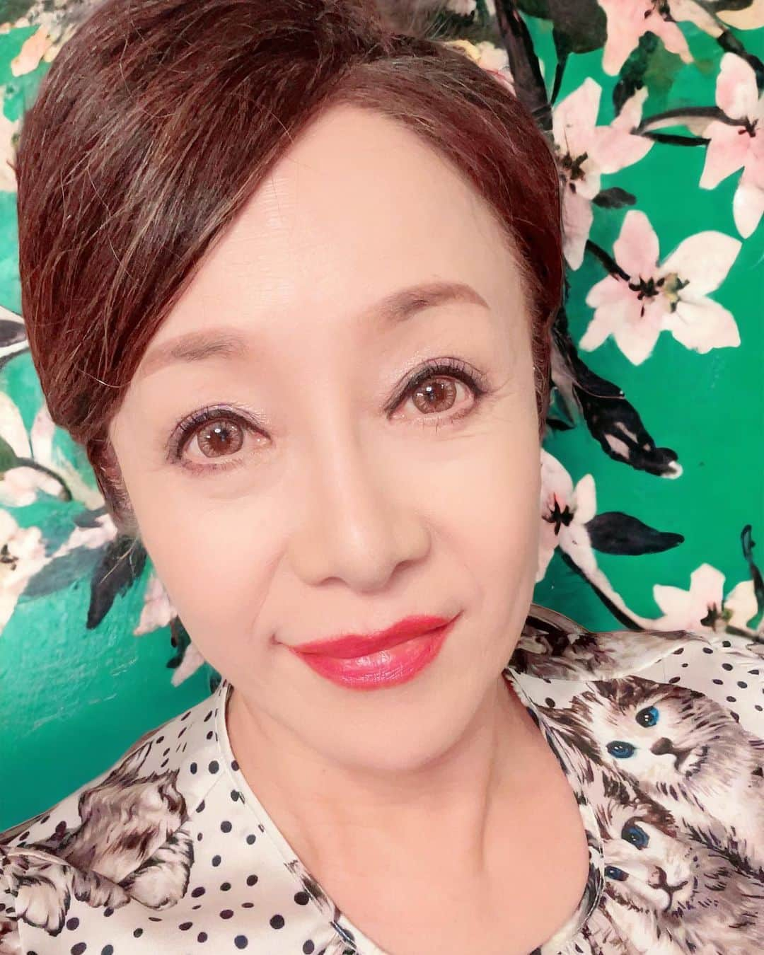 南美希子さんのインスタグラム写真 - (南美希子Instagram)「今日はこれから大好きなMSGMのネコ柄ブラウスで出かけます。  ところで、24日14時からエンジン01文化戦略会議主催、京橋エドグランで保護犬・保護猫譲渡会がありますので宜しかったらいらしてくださいね。私も時間があいたら立ち寄る予定です😊 #猫好き #MSGM #猫柄ブラウス #エンジン01文化戦略会議  #保護犬保護猫譲渡会 #京橋エドグラン」9月13日 15時28分 - mikiko_minami