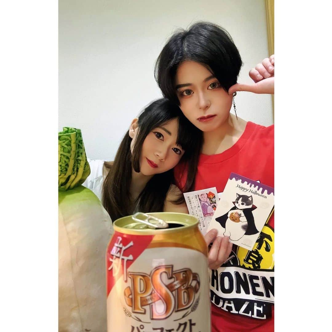 武藤つぐみのインスタグラム：「2023.9.13.𝚆𝚎𝚍.🥔   はらたゃんお誕生日おめでとう！の日でした😚 明日は東洋の日びんごあるよ！ 今日も有難う。💜又(ᐢᴖ ·̫ ᴖᐢ)👍🏻🌟 #東洋ショー劇場 #大阪天満」