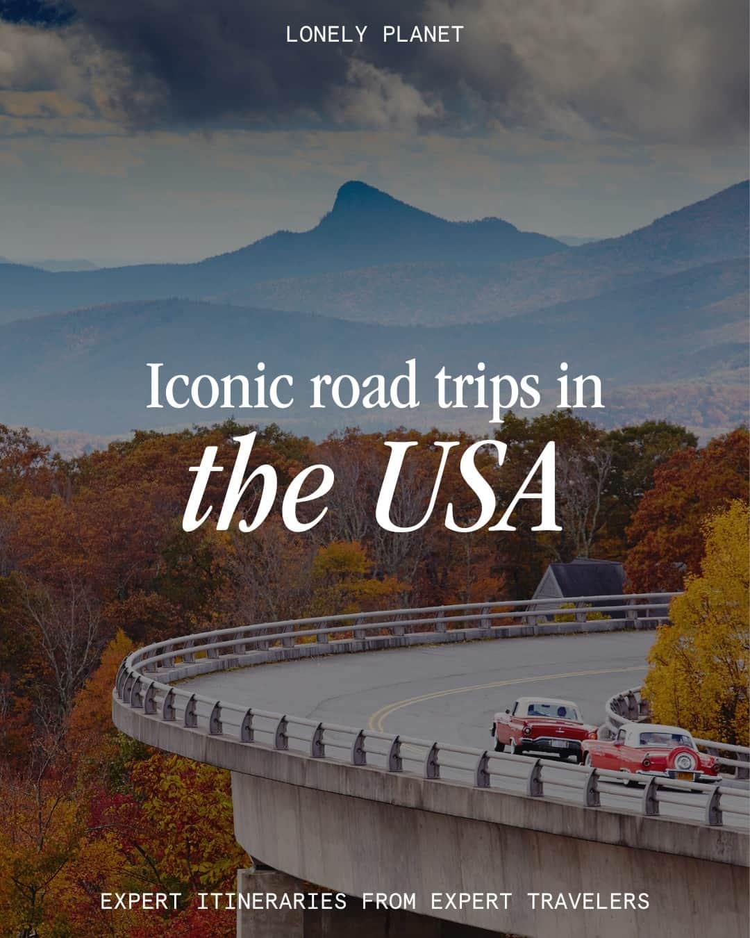 Lonely Planetのインスタグラム：「You're gonna wanna save this ULTIMATE guide to USA road trips — from Cali's redwood forests to Oklahoma's quirky roadside attractions to Alaska's glaciers and beyond, all compiled by LP contributor Bailey Freeman (@the_traveling_b) — like, yesterday 🤩🚙   Tag that friend who's always down to split the drive with you 🚗」