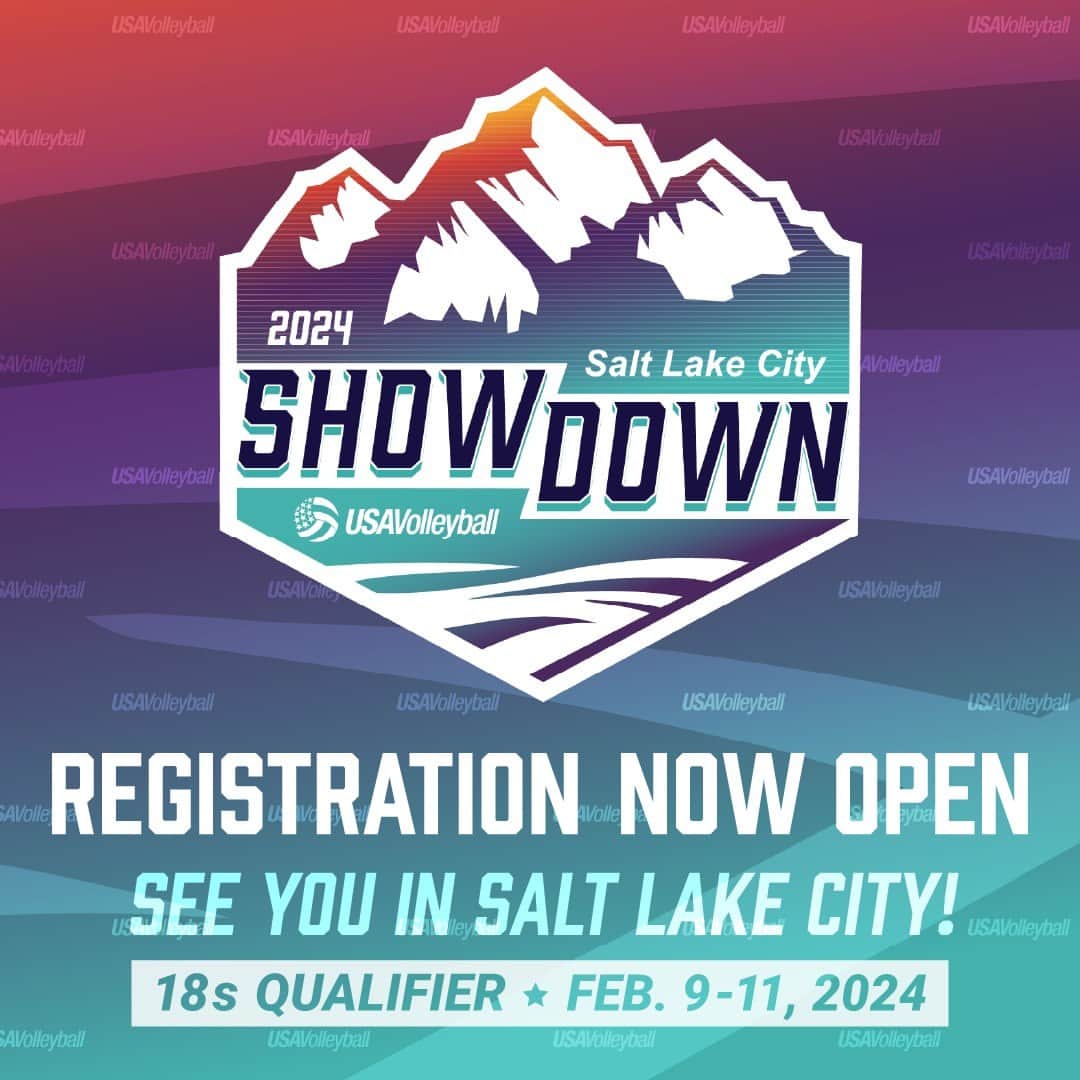 USA Volleyballさんのインスタグラム写真 - (USA VolleyballInstagram)「Registration is now open for the 2024 Salt Lake City Showdown Girls 18s National Qualifier, Feb. 9-11, 2024.   Register today: 🔗 in bio.」9月14日 1時00分 - usavolleyball