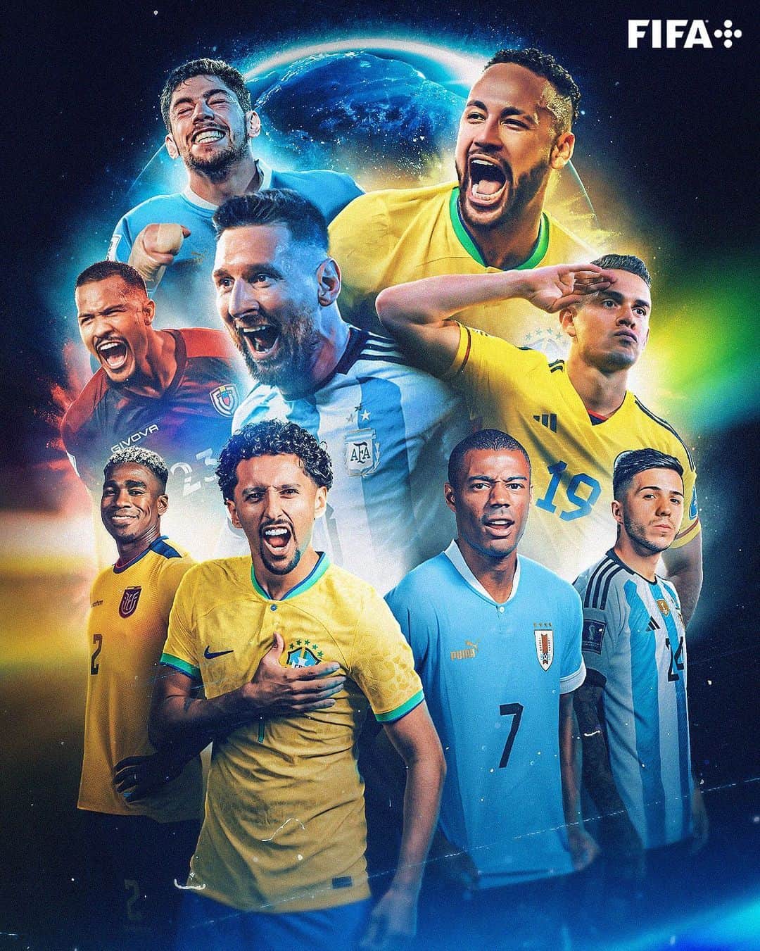 FIFAワールドカップさんのインスタグラム写真 - (FIFAワールドカップInstagram)「🌎 The fun has just begun in South America!  #WeAre26 #FIFAWorldCup」9月14日 1時03分 - fifaworldcup