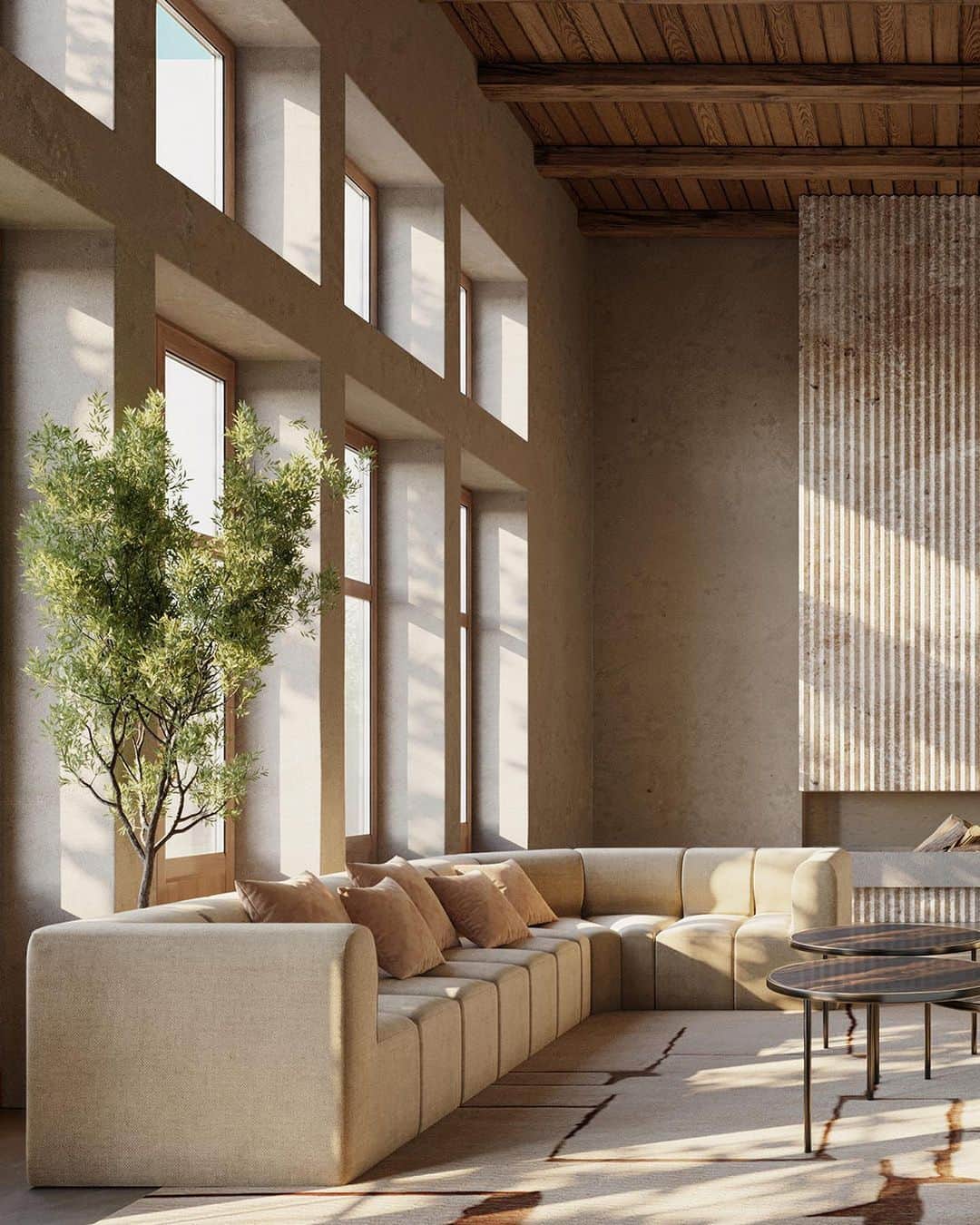 Banana Republic のインスタグラム：「Discover the Rio Sofa, where softened curves meet supportive cushions for modern simplicity and comfort. Handcrafted in North Carolina. Link in bio to shop #BRHome.」