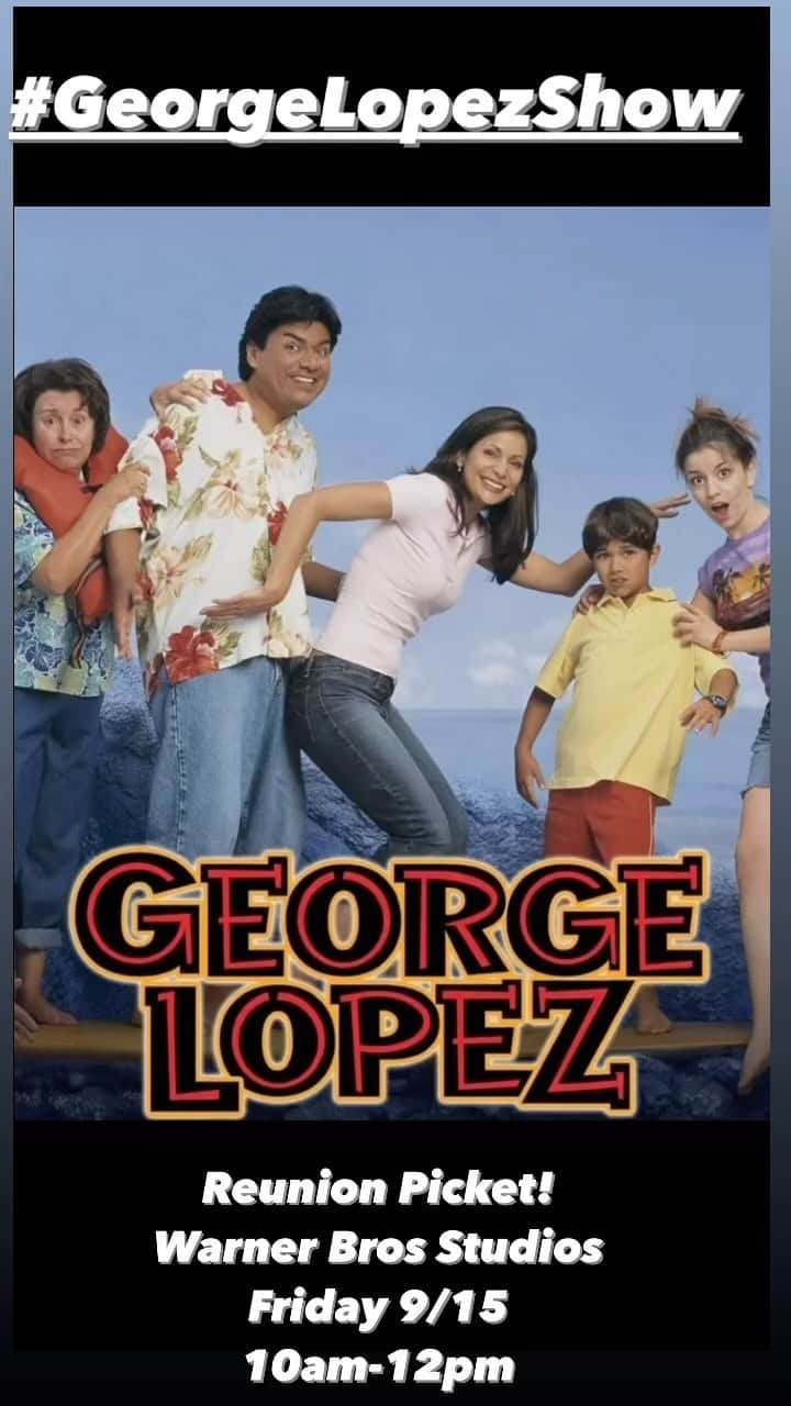 コンスタンス・マリーのインスタグラム：「Calling all friends, fans and Familia! Come join us for the George Lopez reunion picket!!  ✨💕✨ We are gonna kick off #HispanicHeritageMonth with  🔥🔥🔥🔥🔥🔥🔥🔥🔥🔥🔥  Tell your friends!!  THIS FRIDAY at Warner Bros Studios!! 10am-12pm✨ You know there will be music! You know there will be dancing! You KNOW there will be fun! ✨💪🏽✨  Let’s show some solidarity for everyone involved in shows like this!  The TALENTS of MANY LABOR DEPARTMENTS, of our writers, actors, make up, hair, props, script supervisors, janitorial, catering, security and teamsters!!!  This work force created this show that heightened the visibility of Latinos in the entertainment industry!! ✨💪🏽💪🏻💪🏾💪✨  Let’s show that #AMPTPA & BigStudios they need to stop being greedy and STOP trying to starve Union Labor out!! STUDIOS NEED to get back to the negotiating table and get us all back to work!  Work that creates shows that audiences love!  ✨💪🏽✨  So let’s do it! Because “WE GOT THIS!”  #Solidarity #RepresentationMatters #Union #UnionStrong @SagAftra @wgawest #Latino #Latinx  #Latina #Latine #union #Labor #ActorsStrike #WritersStrike #Wednesday #WorkerWednesday #WayBackWednesday #wisdomwednesday #SagAftraStrong #foryou #Fyp #ForYouPage」