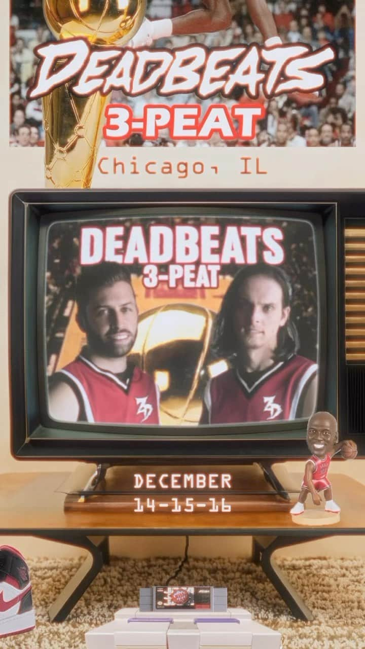 Zeds Deadのインスタグラム：「DEADBEATS CHICAGO — 3-PEAT ☄️ 3 nights at The Salt Shed with an all star team for our annual December stop in Chitown! Onsale Friday. Sign up for first access to tickets via the link in our bio  Giving away a pair of 3 day passes to a lucky winner! Tag a friend in the comments for a chance to win」