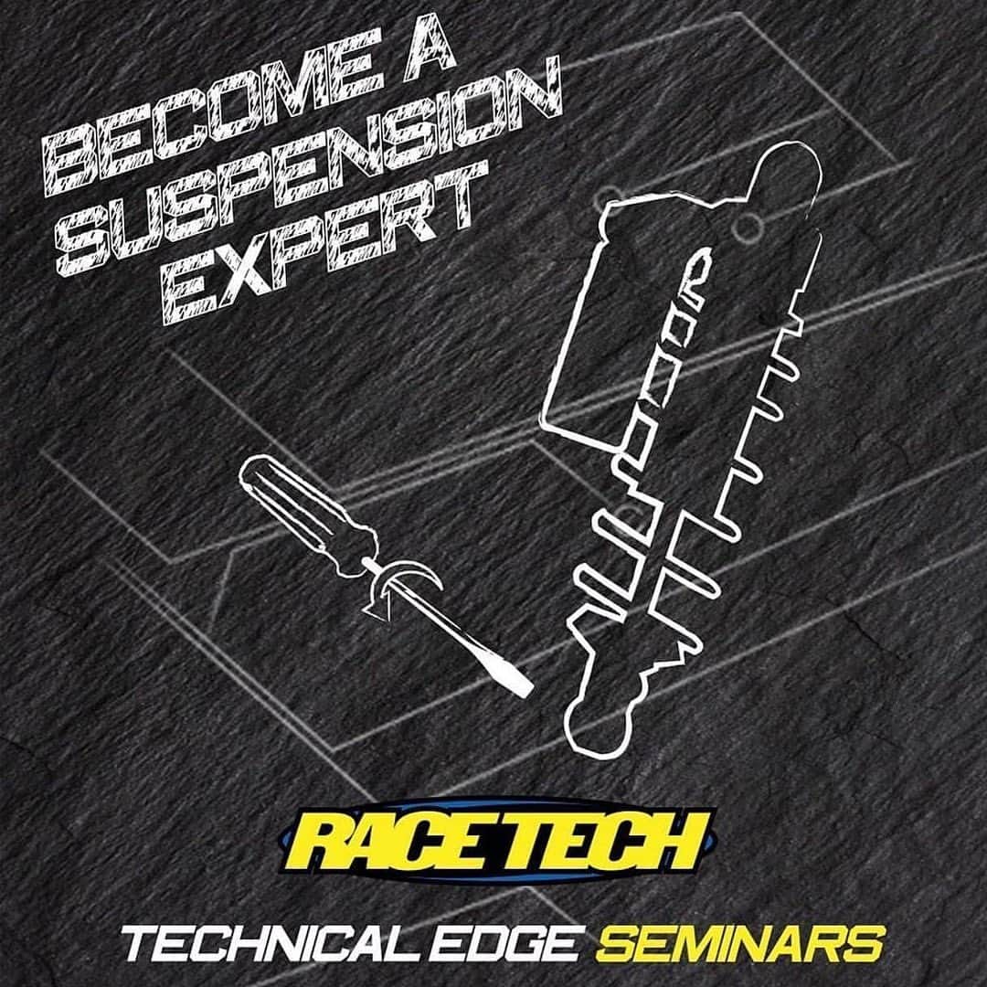Racer X Onlineさんのインスタグラム写真 - (Racer X OnlineInstagram)「SUSPENSION AND ENGINE TUNING SEMINARS  Race Tech’s Technical Edge Suspension and Engine Seminar dates for 2023 are November 11-19.  Do you want to become a better suspension tuner for your race team, your business or just for yourself? Want to make profit on suspension performance?  How does suspension and valving really work?  Want to know the 'why' behind the 'what'? Not just guesses and rumors.   Suspension Theory: November 11-12 Shop Skills: November 13-14 Dyno Tuning: November 15 Advanced Suspension: November 16-17 Engine Seminar: November 18-19  All classes are held at the @racetechinc HQ in Corona, CA. These classes typically fill up quickly and do sell out. Visit RaceTech.com for more information and to get signed up. #partnership」9月14日 2時03分 - racerxonline