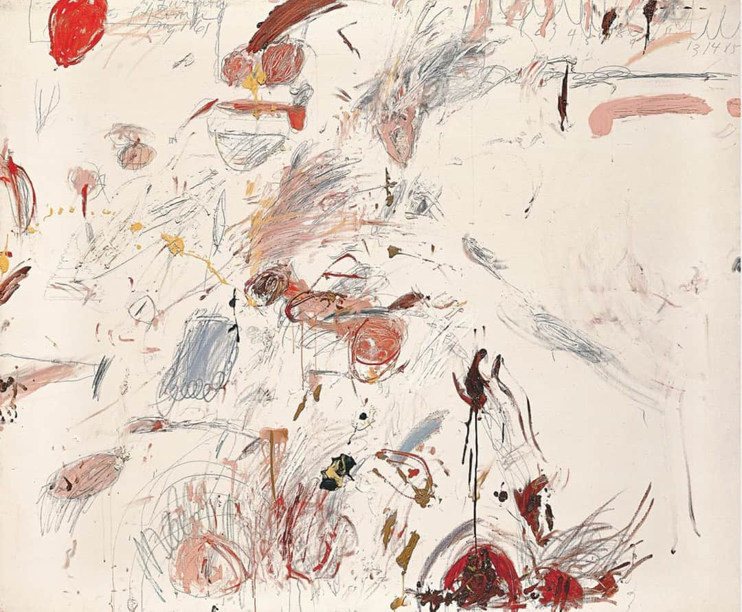 ロンハーマンのインスタグラム：「Cy Twombly, Ferragosto I, 1961」