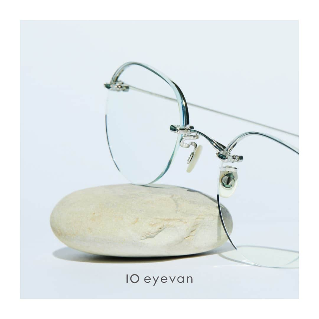 アイヴァン 7285のインスタグラム：「. #10eyevan . Rim Way series Model: No.6 ll . #abeautifultool #japaneseeyewear #handmadeinjapan #japaneseminimalism」