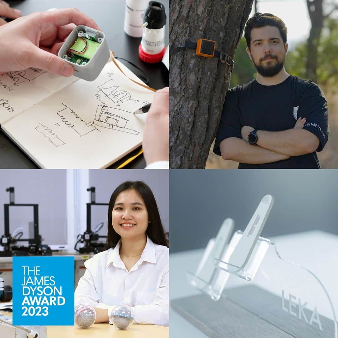 Dysonさんのインスタグラム写真 - (DysonInstagram)「The @jamesdysonaward 2023 National Winners have been announced! 🎉  This year’s competition has continued to inspire us with inventions ranging from an early warning detection system for forest fires, ADHD distraction glasses to a heart surgery rehabilitation device 🫀  Head to the link in bio to find out more about this year's winners 🏅  #JamesDysonAward2023 #JamesDysonAwardNationalWinners #EngineeringCompetition #FeelingInspired」9月13日 18時09分 - dyson