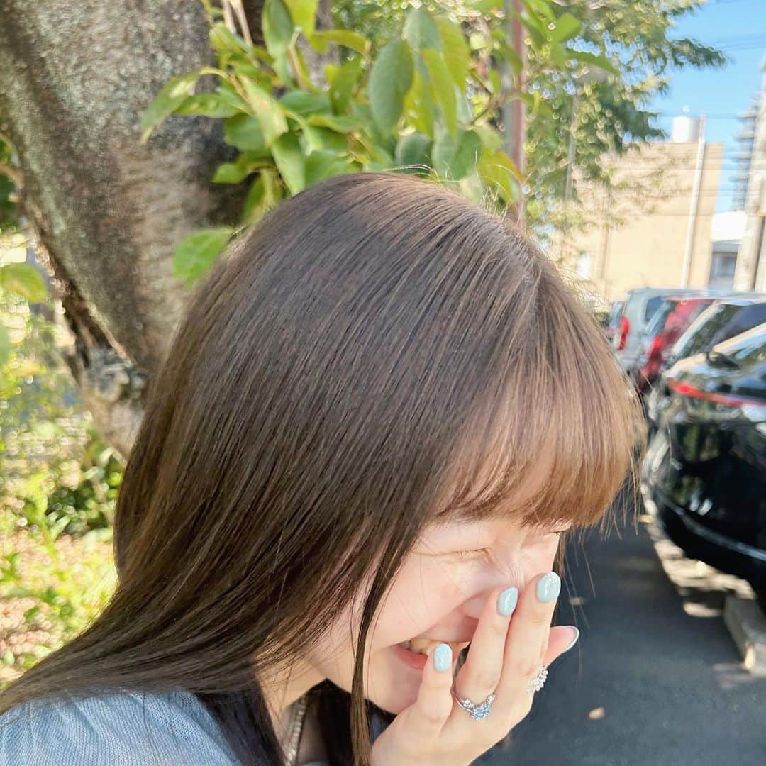 久保瑠佳さんのインスタグラム写真 - (久保瑠佳Instagram)「🩵🍊」9月13日 18時11分 - lapisful