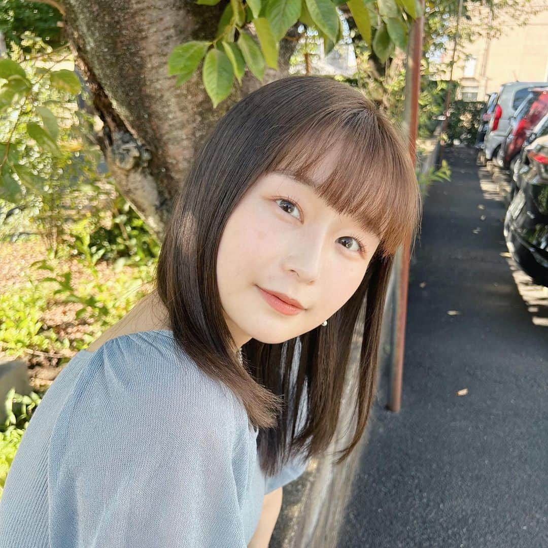 久保瑠佳さんのインスタグラム写真 - (久保瑠佳Instagram)「🩵🍊」9月13日 18時11分 - lapisful