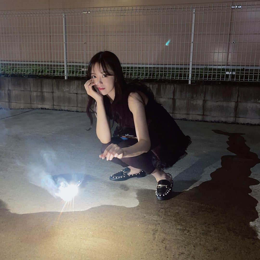 飯野雅さんのインスタグラム写真 - (飯野雅Instagram)「花火🎆」9月13日 18時48分 - biichan_