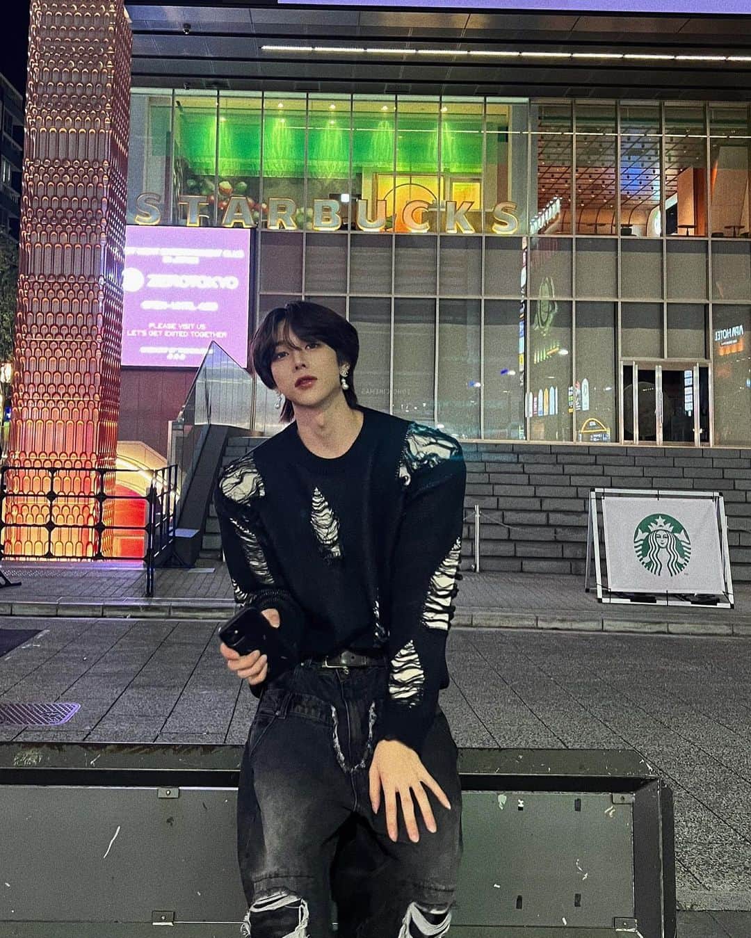ゆーまのインスタグラム：「可愛いニットゲットした」