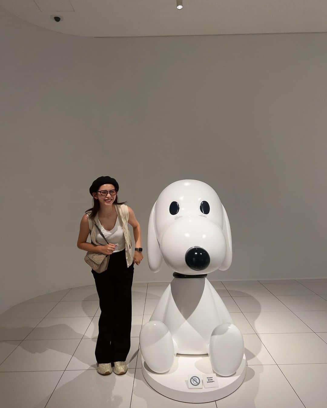 下山碧夢さんのインスタグラム写真 - (下山碧夢Instagram)「Snoopy Museum🤍🐶 可愛かった😂💘❤️」9月13日 19時10分 - a07m1u2