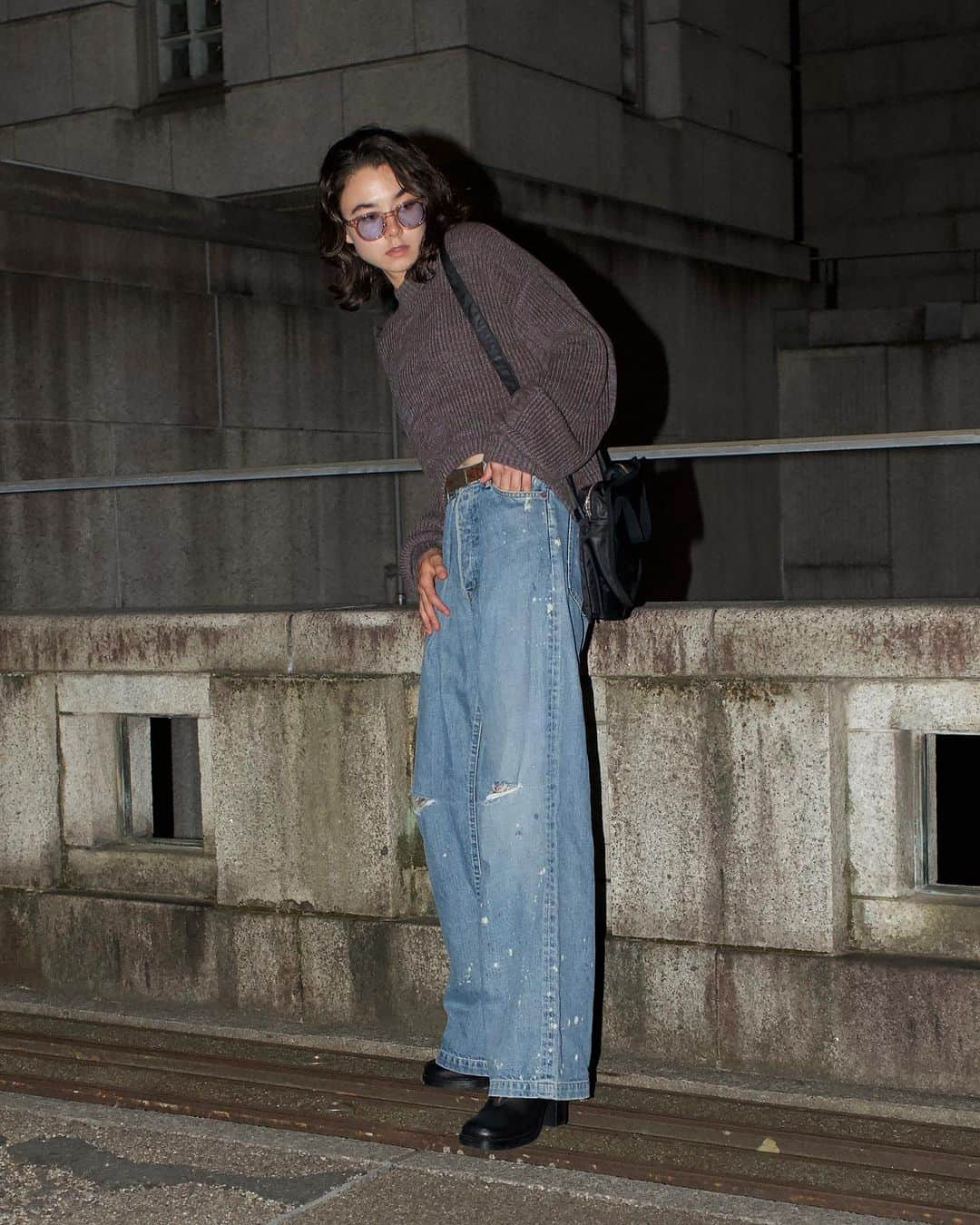 フィル ザ ビルさんのインスタグラム写真 - (フィル ザ ビルInstagram)「NEW ARRIVAL 【FILL THE BILL】 season / 2023aw women’s item / BAR TACK DENIM PANTS  #fillthebill #fillthebill_mercantile」9月13日 19時35分 - fillthebill_official