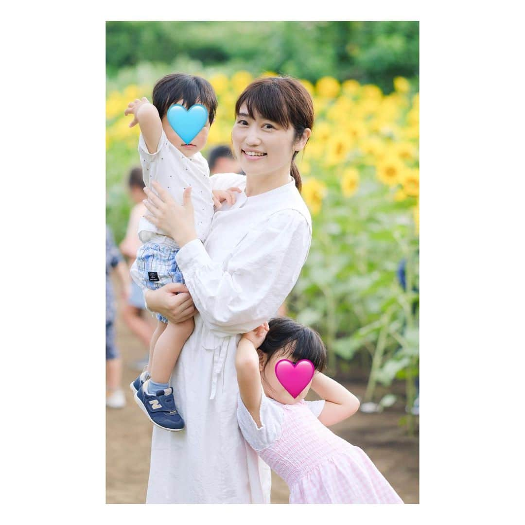 菊池真以のインスタグラム：「夏の思い出〜🌻💛💛」