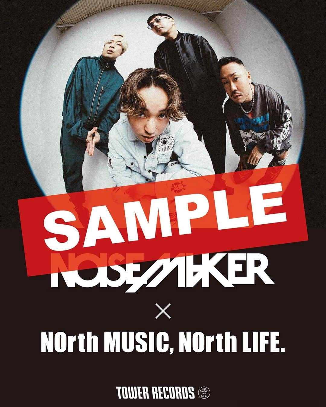 NOISEMAKERのインスタグラム：「【NOISEMAKER×タワレコ🔥】 GOLD IMPRINTS発売を記念し、 北海道内タワーレコード3店舗、 タワーレコード新宿店での コラボ企画決定！！  「NOISEMAKER × NOrth MUSIC, NOrth LIFE. 」特典A2ポスタープレゼント！ ▼詳細はこちら https://tower.jp/store/news/2023/09/148004  タワーレコード新宿店にて パネル展の実施が決定！ ▼詳細はこちら！ https://tower.jp/store/news/2023/09/055023  #NOISEMAKER #タワレコ」