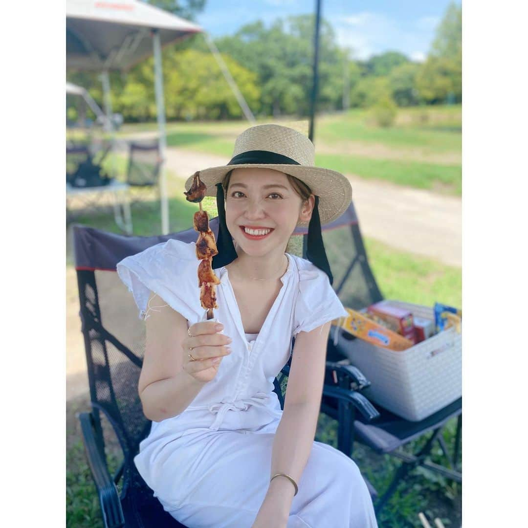 森夏美さんのインスタグラム写真 - (森夏美Instagram)「. #週末 🌿  高校時代の友人たちと、 BBQ→カードゲーム→ボードゲーム  大人になっても、 することが変わっていません☺️  #デイキャンプ #庄内緑地公園 #🏕️ #🍖 #🔥 #カードゲーム #顔が真剣🤨 #ボードゲーム #弱すぎました😂 #東海テレビ #アナウンサー #森夏美」9月13日 20時38分 - mori_natsumi0722