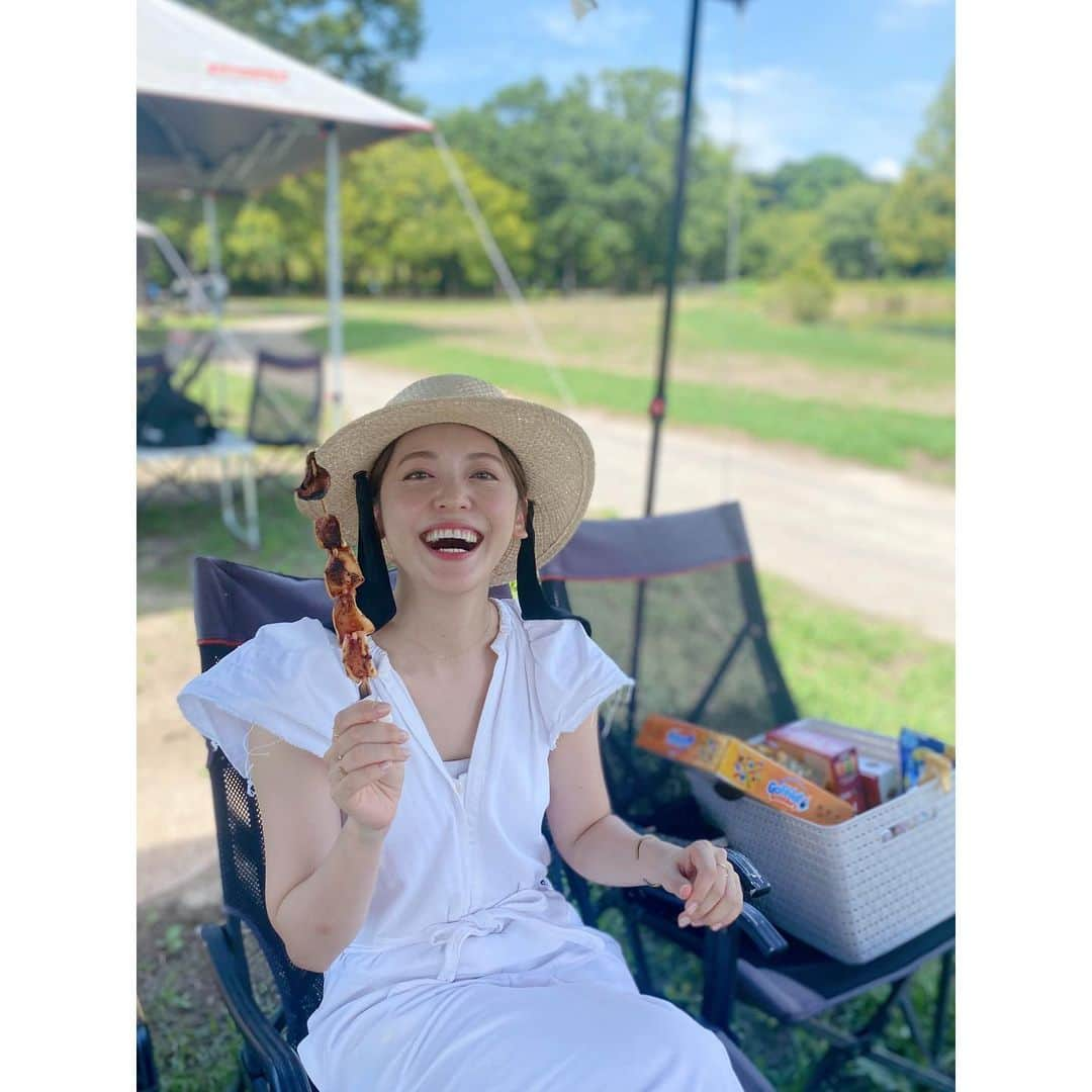 森夏美さんのインスタグラム写真 - (森夏美Instagram)「. #週末 🌿  高校時代の友人たちと、 BBQ→カードゲーム→ボードゲーム  大人になっても、 することが変わっていません☺️  #デイキャンプ #庄内緑地公園 #🏕️ #🍖 #🔥 #カードゲーム #顔が真剣🤨 #ボードゲーム #弱すぎました😂 #東海テレビ #アナウンサー #森夏美」9月13日 20時38分 - mori_natsumi0722