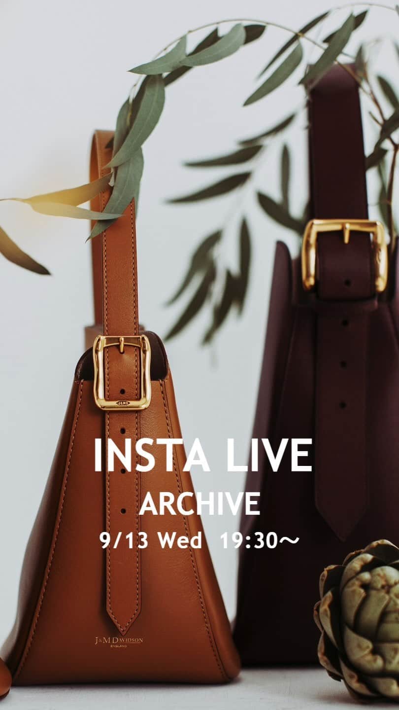 エリオポールのインスタグラム：「沢山のご視聴ありがとうございました。  J&M DAVIDSON POP-UP STORE  【開催スケジュール】 エリオポール代官山： 9月8日(金)～18日(月・祝）  エリオポール札幌・広島： 9月22日(金)～10月1日(日)  イギリスの伝統やブランドのヘリテイジを背景としながら、そこにモダンなツイストを加えアップデートしたコレクションを展開。  キーカラーのアイスブルーやダークオリーブ・ワイン・キャラメルといった、秋の装いに馴染む美しいカラーパレットが、コレクション全体をシックに彩ります。 ぜひ、この機会にご来店ください。  @heliopole_official  #HELIOPOLE  #エリオポール @jandmdavidson #jandmdavidson」