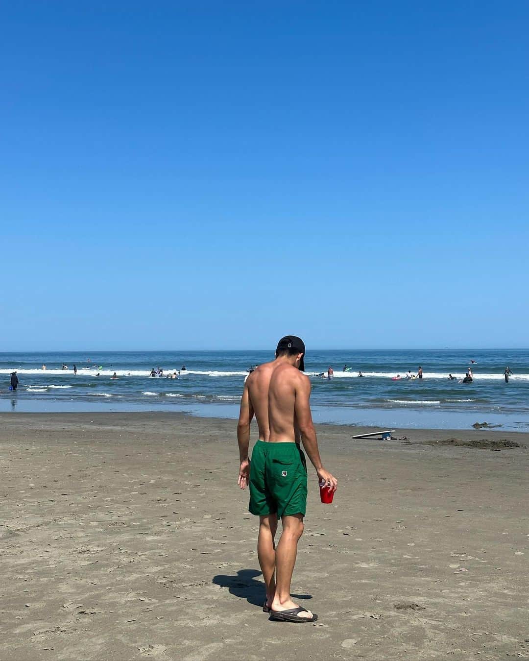 津波響樹のインスタグラム：「. 🏖️☀️🌴🦊」
