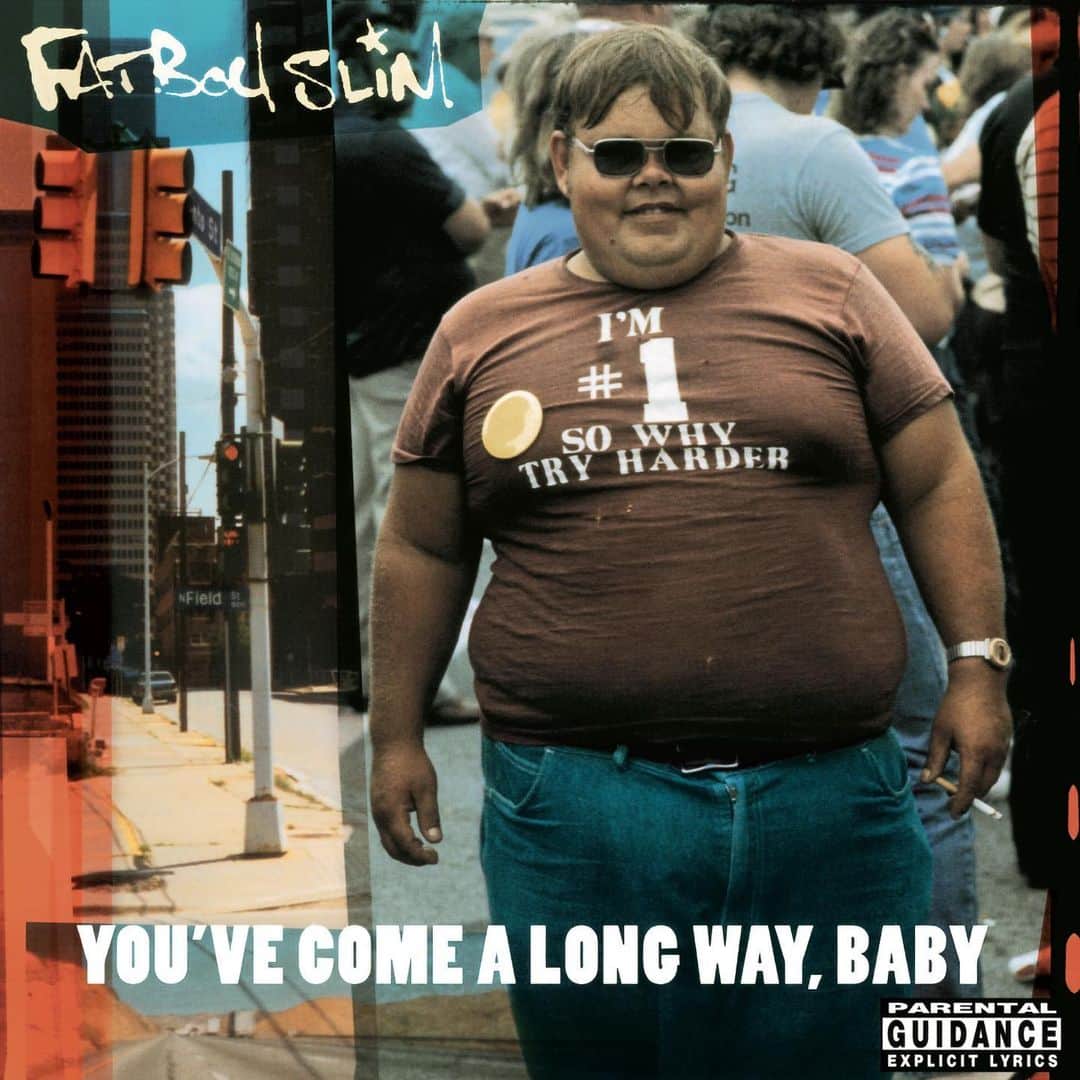 FatboySlimのインスタグラム：「To mark the silver anniversary of "You’ve Come A Long Way, Baby” @skintrecordsuk (and @astralwerksrecords in the USA) are releasing a remastered double LP gatefold vinyl edition.   It comes out on 14th October for #NationalAlbumDay @albumdayuk , but you can pre-order it now: LINK IN BIO  If you’re in the USA, select 'Record Store Day’ or ’ASW’ shop.  All orders from the official UK store come with a signed cover art card.  #YCALWB25 #YouveComeALongWayBaby #FatboySlim」