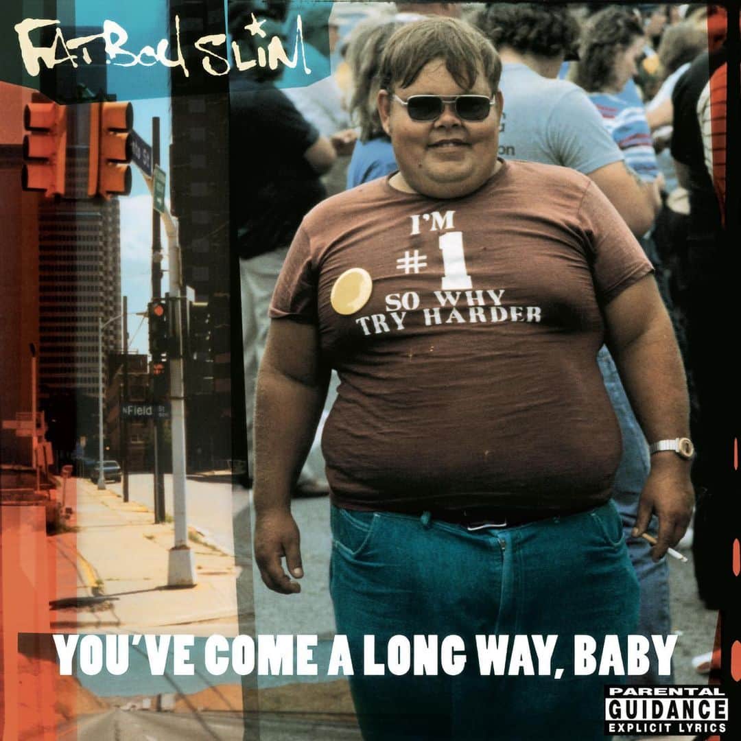 FatboySlimのインスタグラム：「To mark the silver anniversary of "You’ve Come A Long Way, Baby” @skintrecordsuk (and @astralwerksrecords in the USA) are releasing a remastered double LP gatefold vinyl edition.   It comes out on 14th October for #NationalAlbumDay @albumdayuk , but you can pre-order it now: LINK IN BIO  If you’re in the USA, select 'Record Store Day’ or ’ASW’ shop.  All orders from the official UK store come with a signed cover art card.  #YCALWB25 #YouveComeALongWayBaby #FatboySlim」