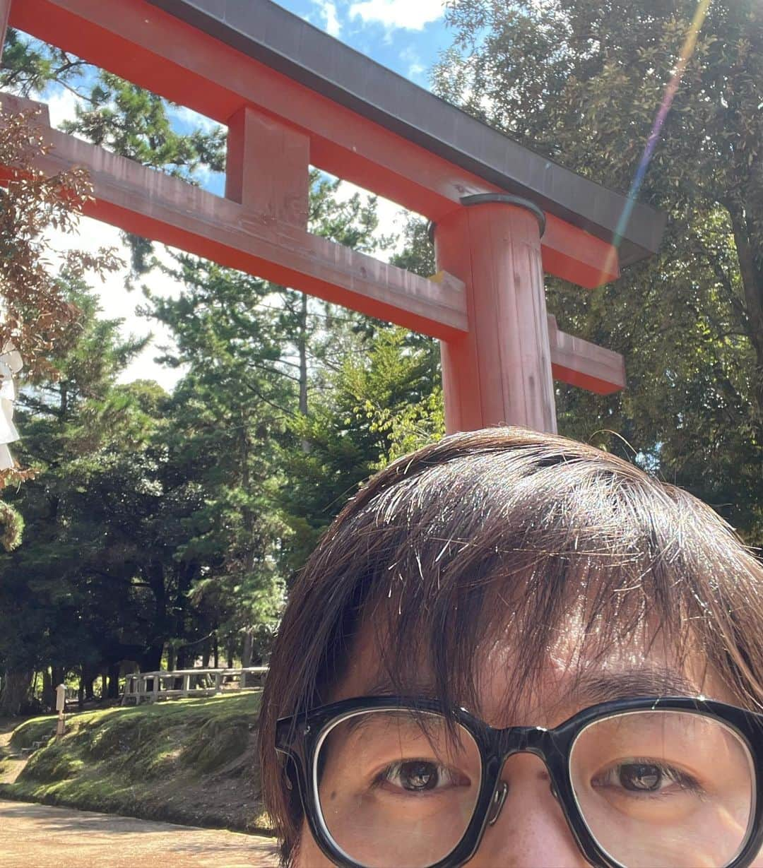 たけるさんのインスタグラム写真 - (たけるInstagram)「【最近の参拝歴】  春日大社　奈良県  東大寺とお隣さんの春日大社 世界遺産に登録されてる 年間、祭（神事）大小合わせてが2200回以上行われてるらしい 1日平均6回 プラスマイナスさんの舞台数ぐらいやってるな いや、プラスマイナスさんすごいな ほいで鳥居 日本三大木造鳥居の一つなんだって 超カッケェ 鳥居カッケェ 渋みマックス 火野正平鳥居と名付けよう あと何と言っても鹿さん めちゃめちゃいる あとめっちゃうんこある チョコボールばら撒きと名付けよう 金のウンジェル、銀のウンジェルあるかもね あと燈籠が凄すぎる 徳川綱吉から送られたってやつもあった 暗いところのやつもキレイキレイ 春日大社はびっくりするぐらい広かった 無限大ホール537個分だった  #備中神楽 #たける #東京ホテイソン #神社 #春日大社 #奈良 #パワースポット #鳥居カッケェ」9月13日 21時05分 - takayanken