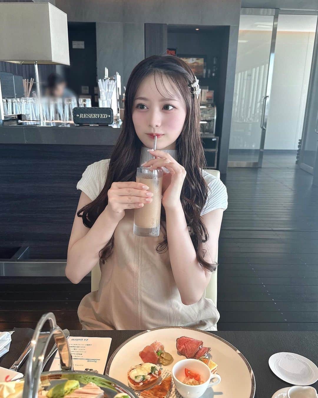 立花琴未さんのインスタグラム写真 - (立花琴未Instagram)「⁡ ⁡ 𝐴𝑓𝑡𝑒𝑟𝑛𝑜𝑜𝑛 𝑇𝑒𝑎 ☕︎︎‎𓂃 𓈒𓏸 アフタヌーンティー ...