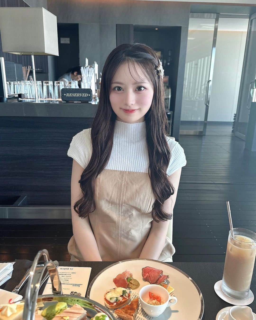 立花琴未さんのインスタグラム写真 - (立花琴未Instagram)「⁡ ⁡ 𝐴𝑓𝑡𝑒𝑟𝑛𝑜𝑜𝑛 𝑇𝑒𝑎 ☕︎︎‎𓂃 𓈒𓏸 アフタヌーンティー ...