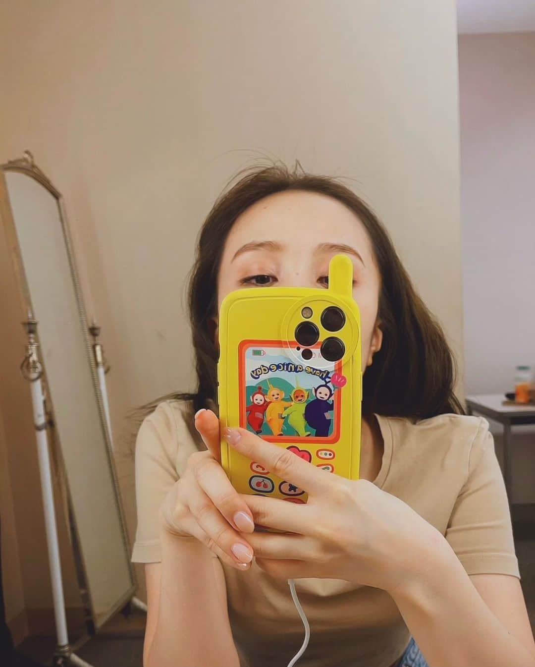 百田夏菜子のインスタグラム：「🩵」