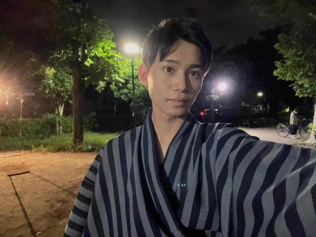 佐藤瑠雅さんのインスタグラム写真 - (佐藤瑠雅Instagram)「浴衣〜👘」9月13日 21時55分 - official_sato_ryuga