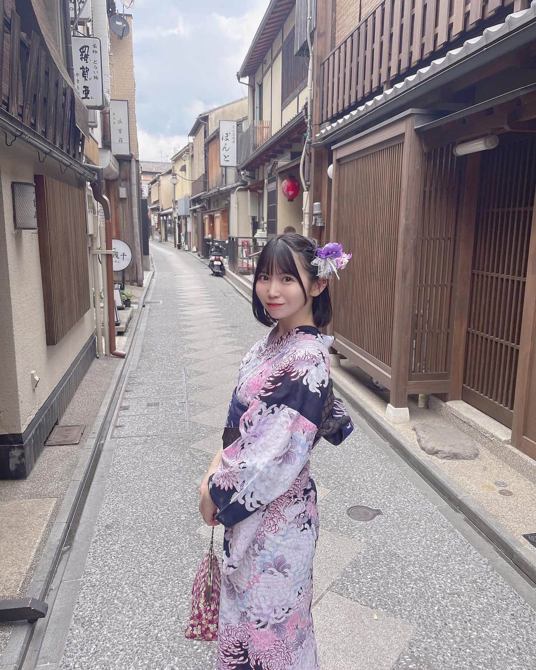 雪村花鈴さんのインスタグラム写真 - (雪村花鈴Instagram)「いつの日かの京都旅行photo🍵  メイク薄い〜」9月13日 22時06分 - yukimura_karin