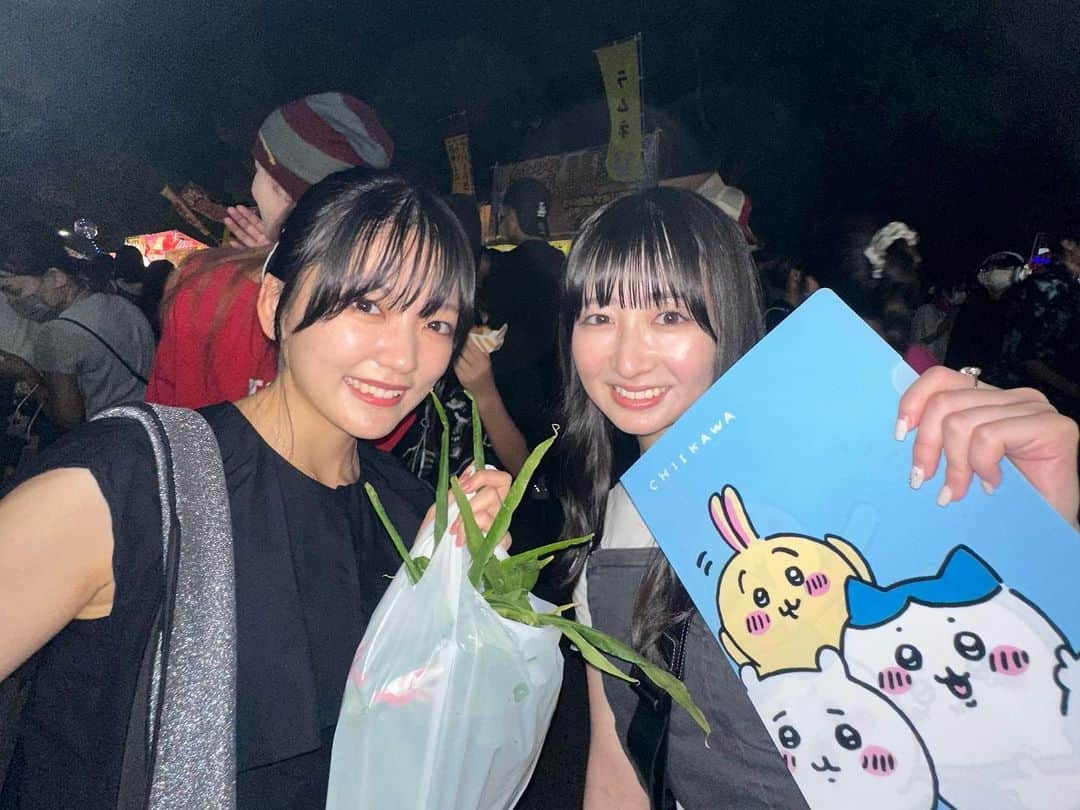 上田理子さんのインスタグラム写真 - (上田理子Instagram)「お疲れさま放生会してきた🎶 お祭り久々行った〜人たくさんだった！笑」9月13日 22時07分 - ueda_riko_official