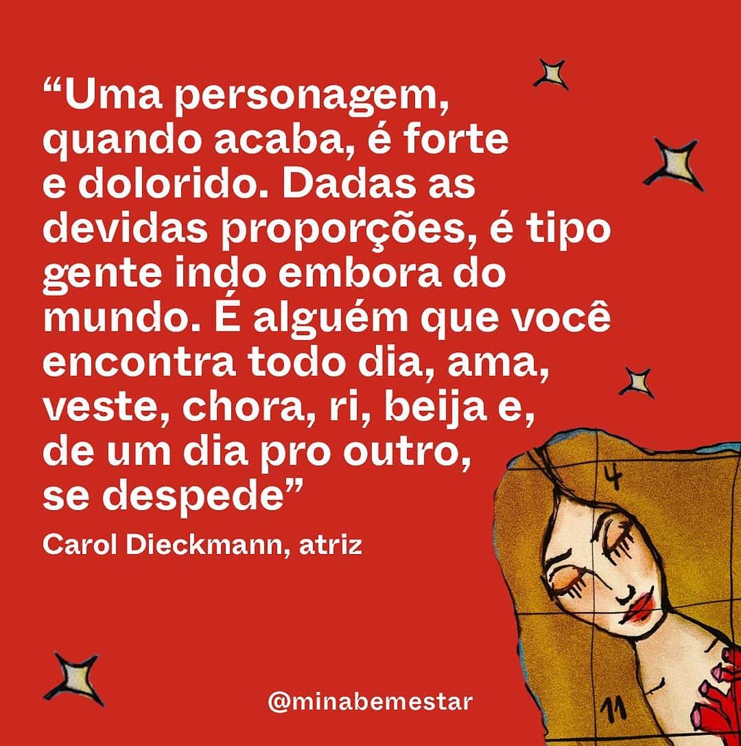カロライナディークマンのインスタグラム：「Quem aí tá órfã de "Vai na Fé" levanta a mão. ☝️ Mas não é só o público que tá sentindo o baque do encerramento da novela. Retomando sua coluna na @minabemestar, Carol Dieckmann (@loracarola) relata o processo dolorido de se despedir de uma personagem e redescobrir a rotina: "A sensação de abandono tá tatuada em cada minuto dos meus dias". Vem no link da bio da Mina ler o texto completo.」