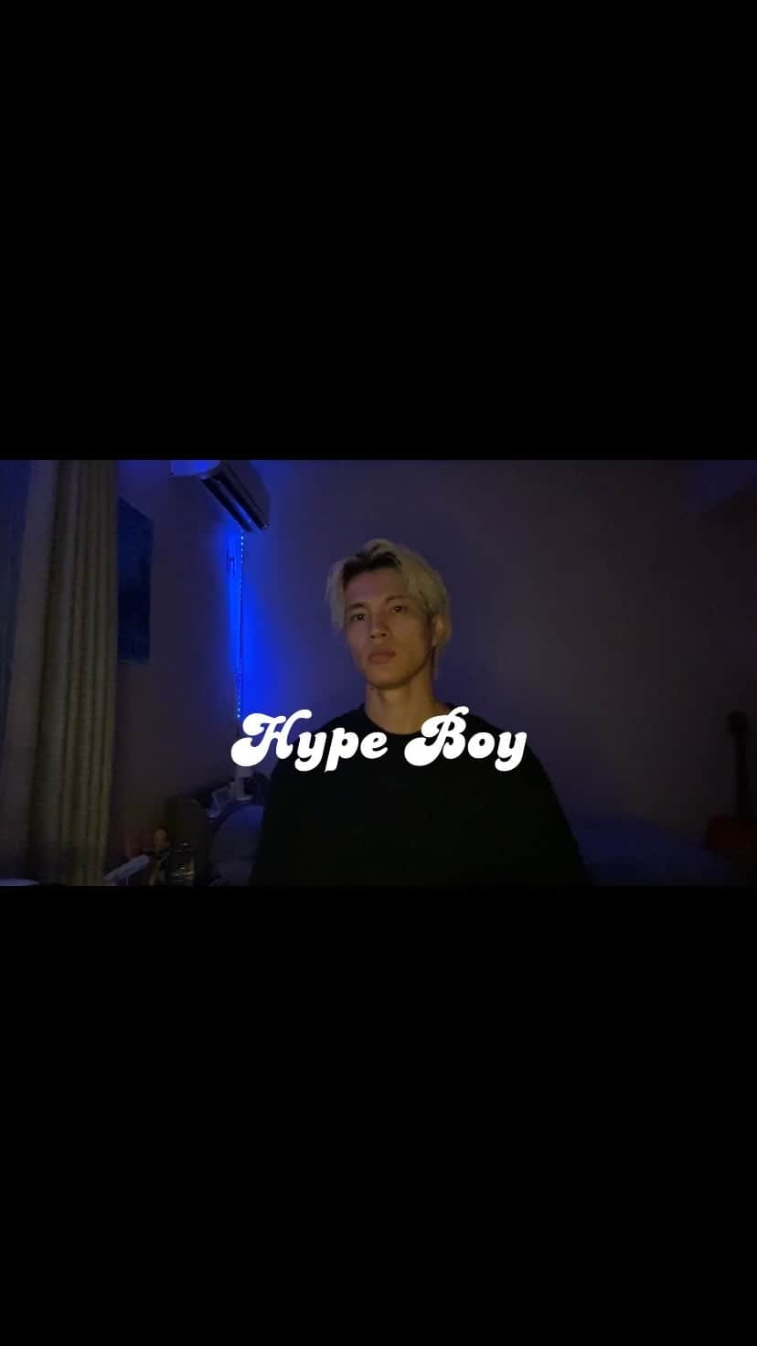 高垣英一郎のインスタグラム：「Hype Boy/NewJeans  #newjeans #hypeboy #cover #fyp #fypシ」